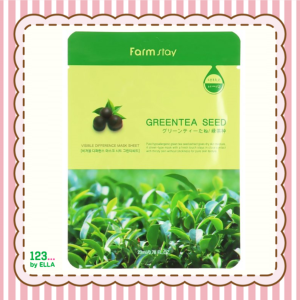 韓國Farmstay保濕面膜23ml (5片裝) - 綠茶種