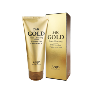 ANJO專業24k黃金潔面乳180ml
